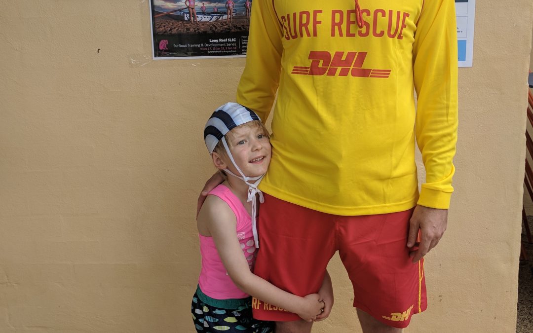 Young Alex Joins Longy SLSC in Memory of his Granddad Alan Chinner