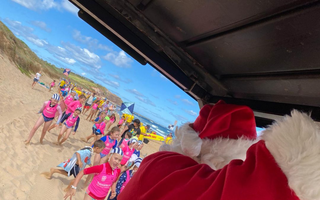 Santa pays a visit to Nippers on Saturday.