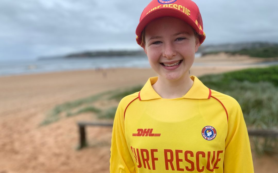 Sinead Fisher awarded a finalist in the 2020/21 Junior Life Saver of the Year Program.